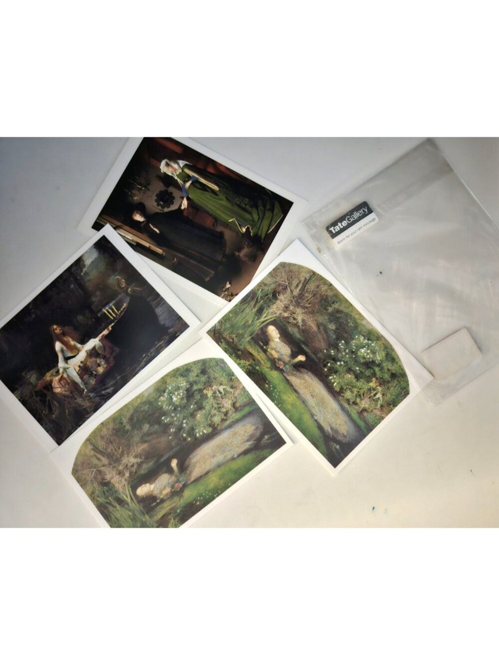 4- Tate Gallery Blank Art Postcards Unused Classic Paintings Lot
